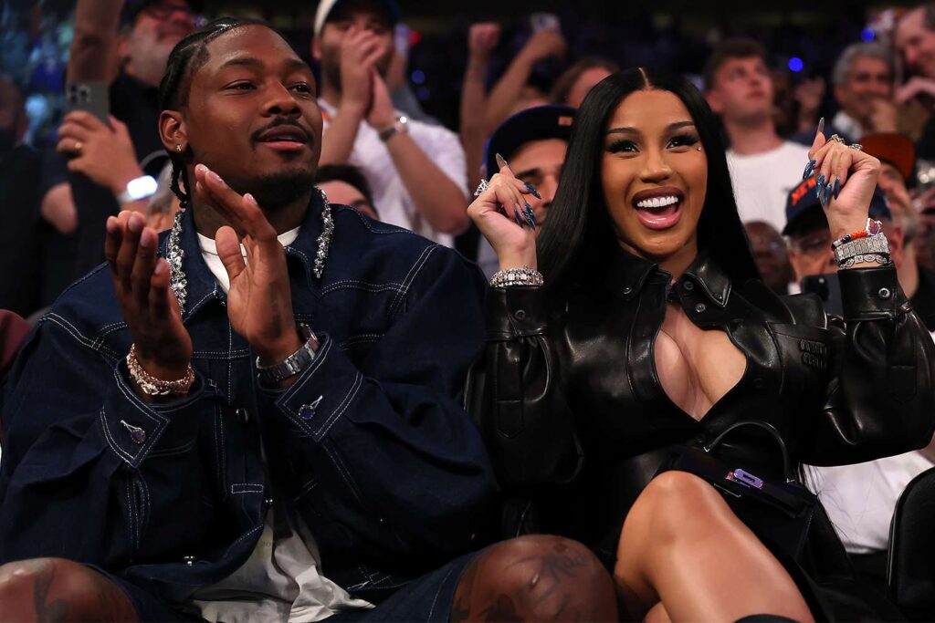 Cardi B Stefon Diggs